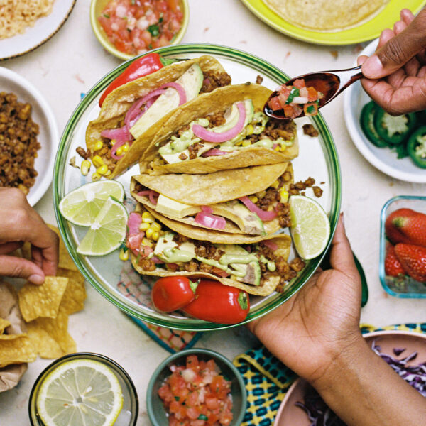 Crispy Tempeh Tacos Earth in Color